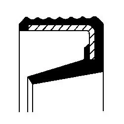 CORTECO 01033608B Shaft Seal, automatic transmission