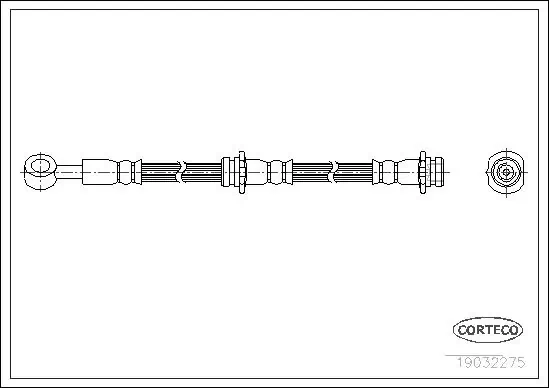 Brake Hose 19032275