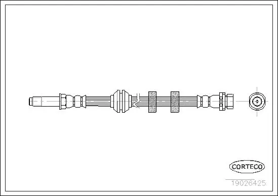 Brake Hose 19026425