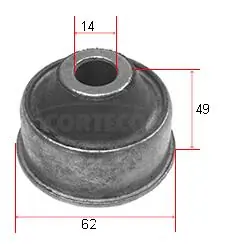 Mounting, control/trailing arm 80000099