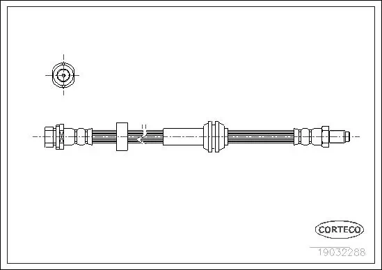 Brake Hose 19032288