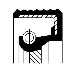 CORTECO 15025578B Shaft Seal, crankshaft