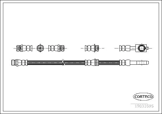 Brake Hose 19033595