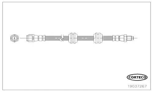CORTECO 19037267 Brake Hose