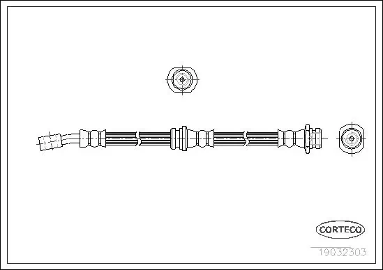Brake Hose 19032303