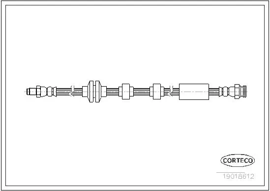Brake Hose 19018612