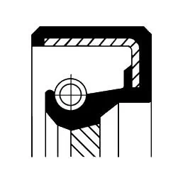 Shaft Seal, crankshaft 15510087B