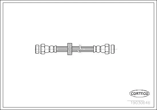 Brake Hose 19030646