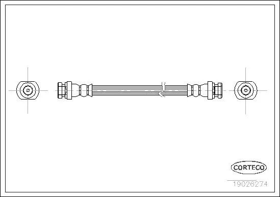Brake Hose 19026274