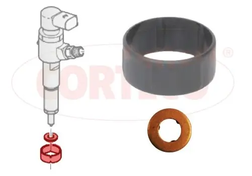 Seal Ring Set, injection valve 49445013