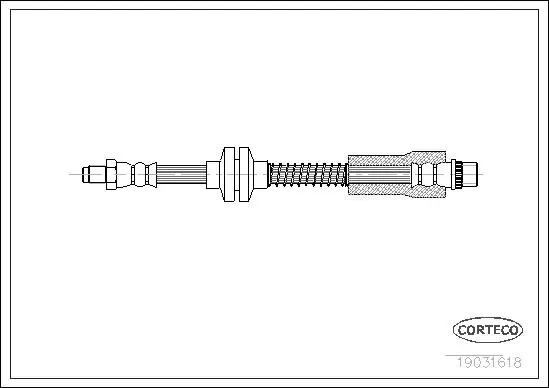 Brake Hose 19031618