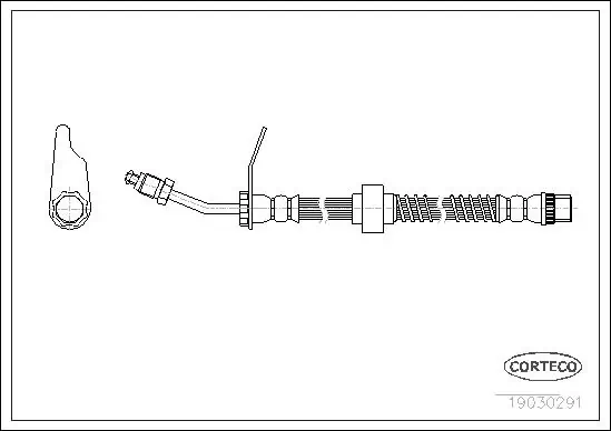Brake Hose 19030291
