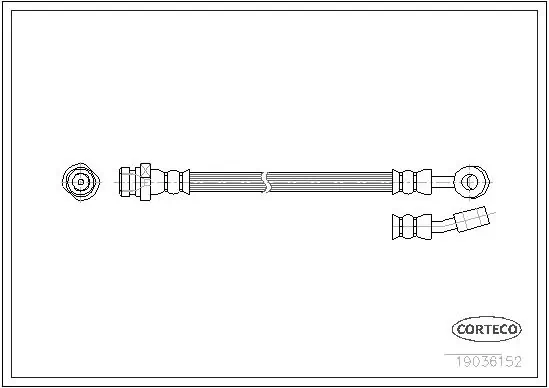 Brake Hose 19036152