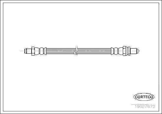 Brake Hose 19027672