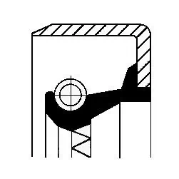 Shaft Seal, wheel hub 12011388B