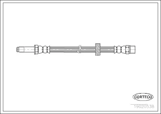 Brake Hose 19020538