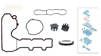 Gasket Kit, timing case 49118900