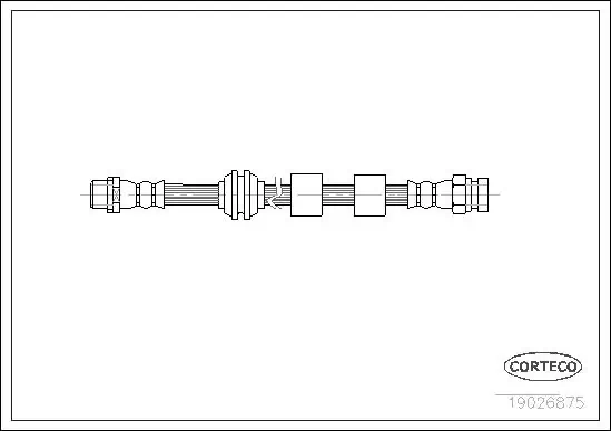 Brake Hose 19026875