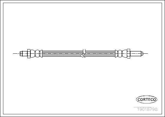 Brake Hose 19018798