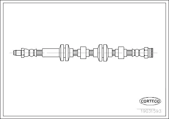 Brake Hose 19031593