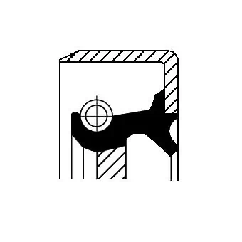 Shaft Seal, transfer case 19034986B