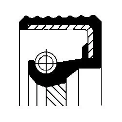 Shaft Seal, crankshaft 20019853B