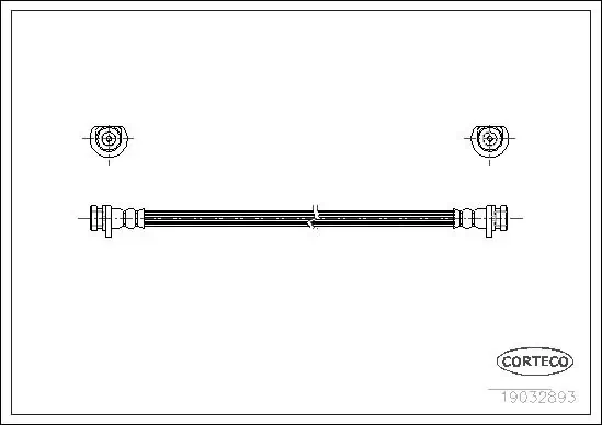 Brake Hose 19032893