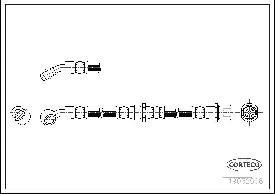 Brake Hose 19032508