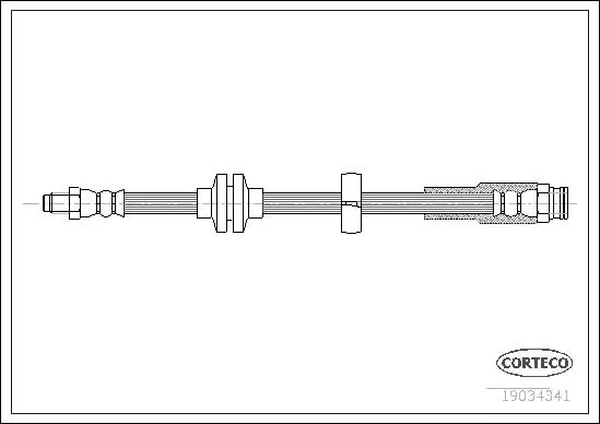 Brake Hose 19034341