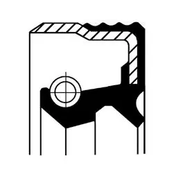 Shaft Seal, wheel hub 12018360B