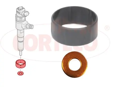 Seal Ring Set, injection valve 49445012