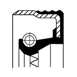 Shaft Seal, crankshaft 12012709B