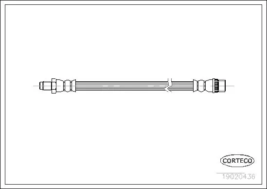 Brake Hose 19020436