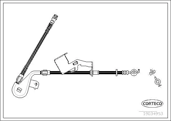 Brake Hose 19034953