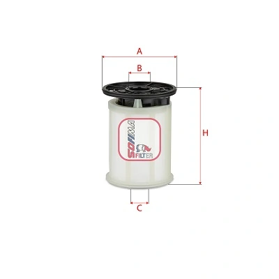 Fuel Filter S H2O6 NE