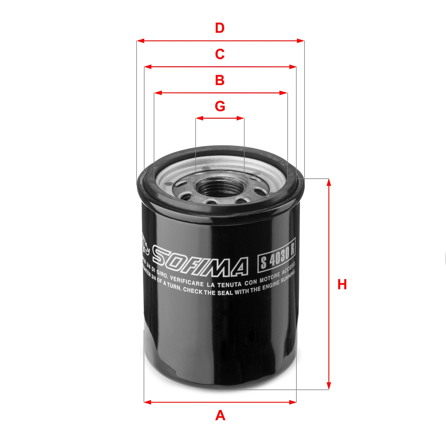 Oil Filter S 4030 R