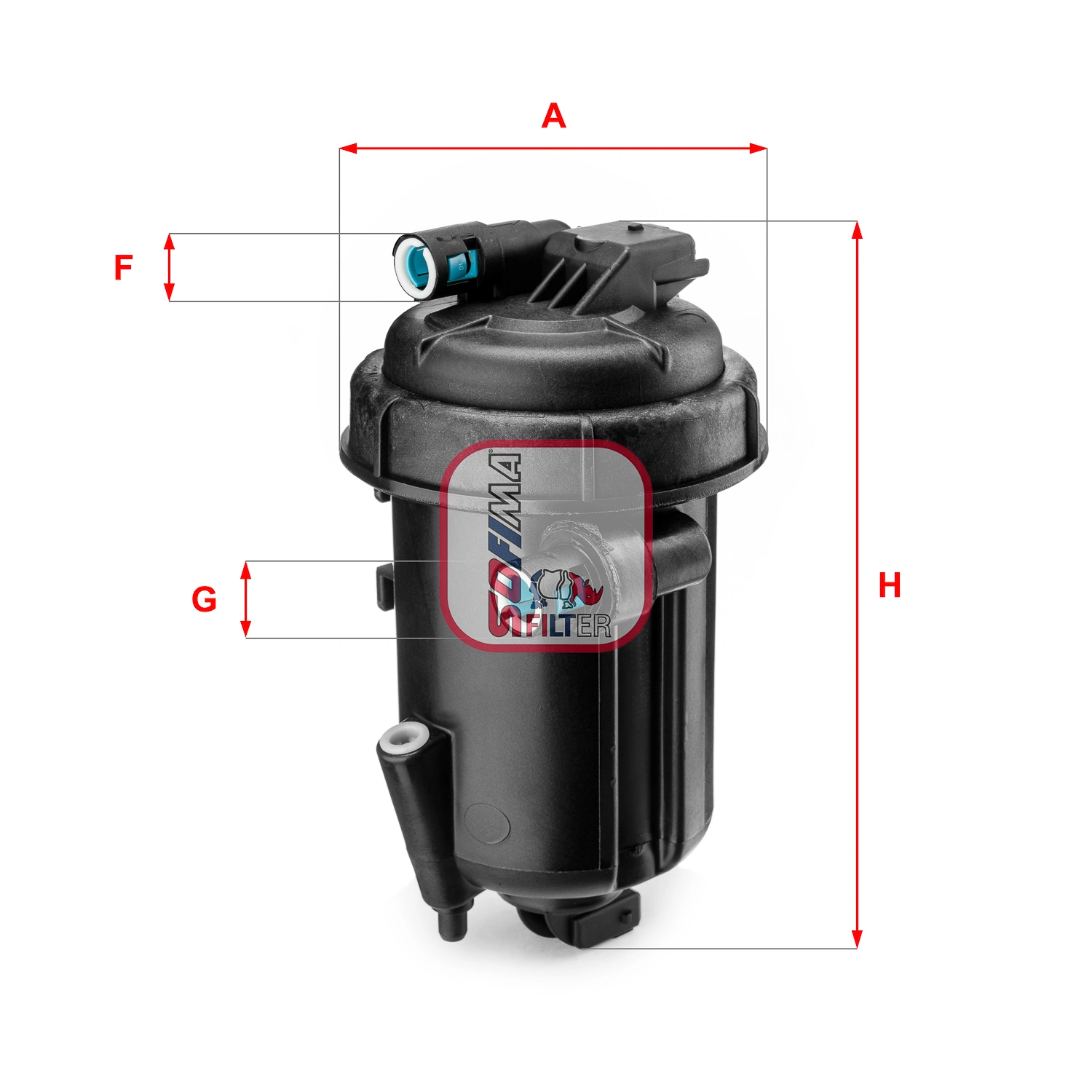 Filtro combustible S 5163 GC