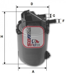 Fuel Filter S 1061 NR