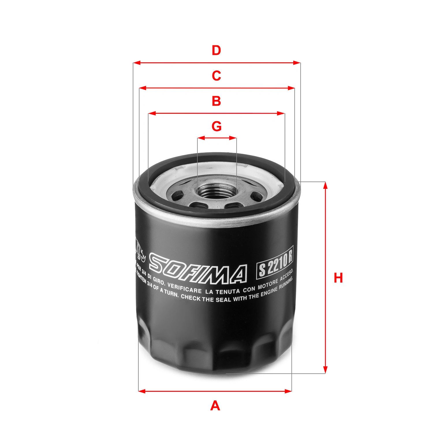 Oil Filter S 2210 R