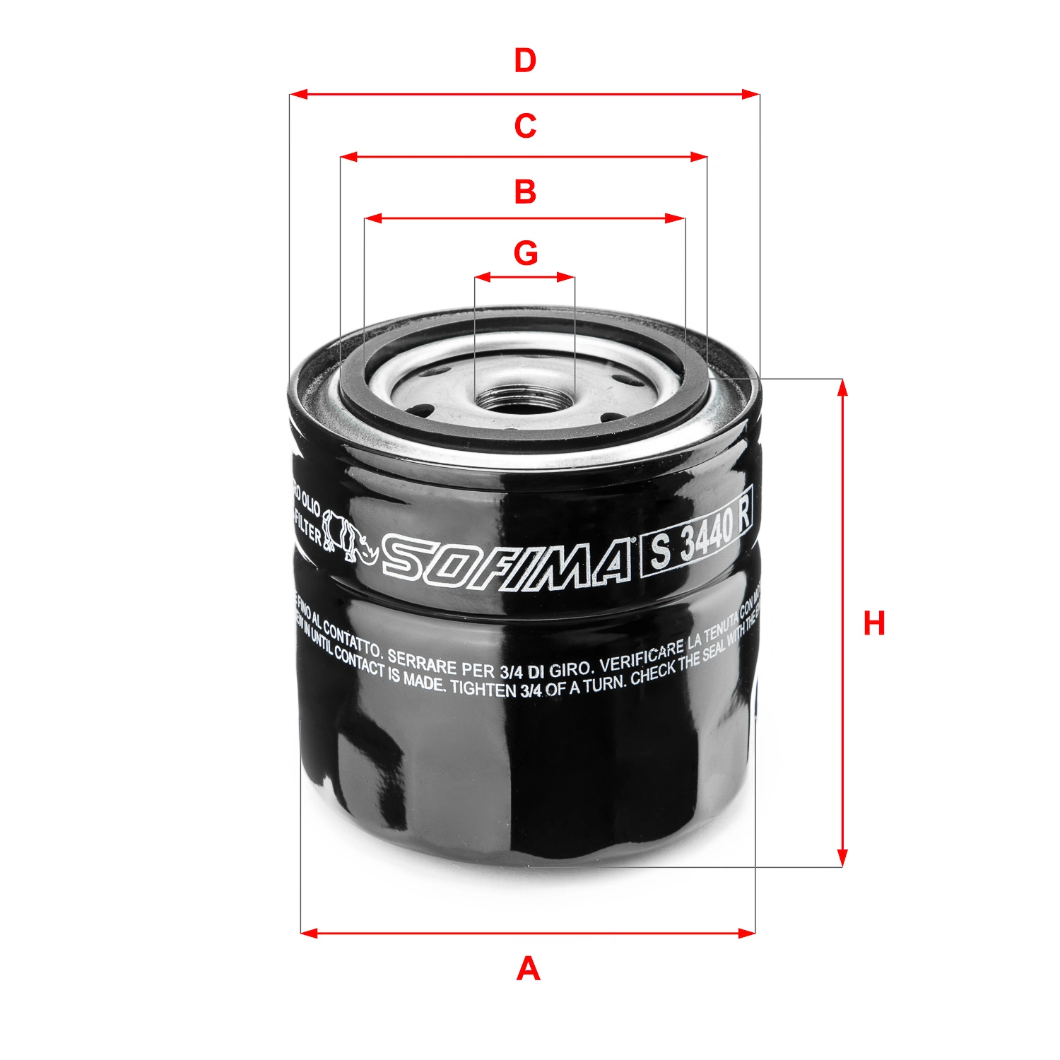 Oil Filter S 3440 R