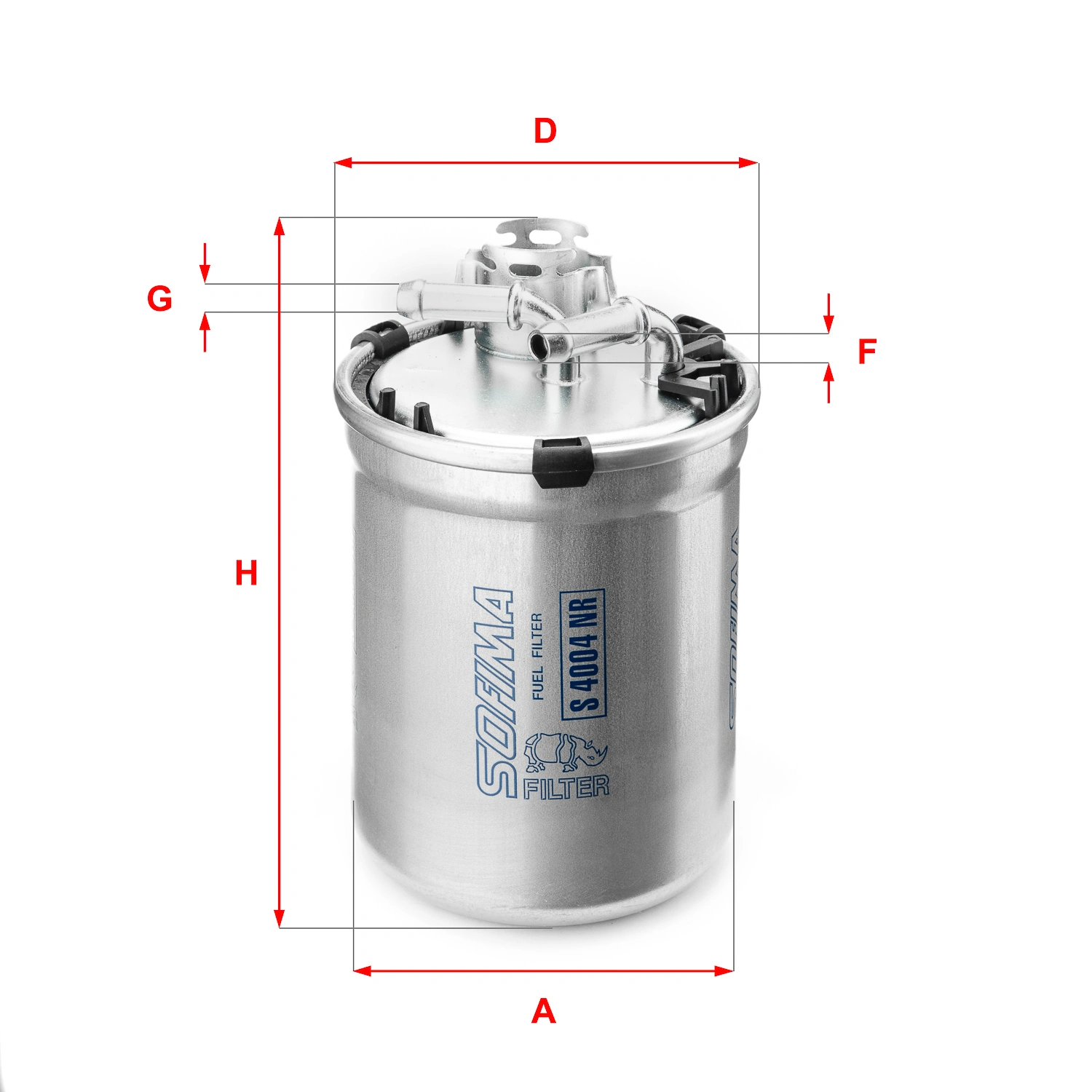 Fuel Filter S 4004 NR