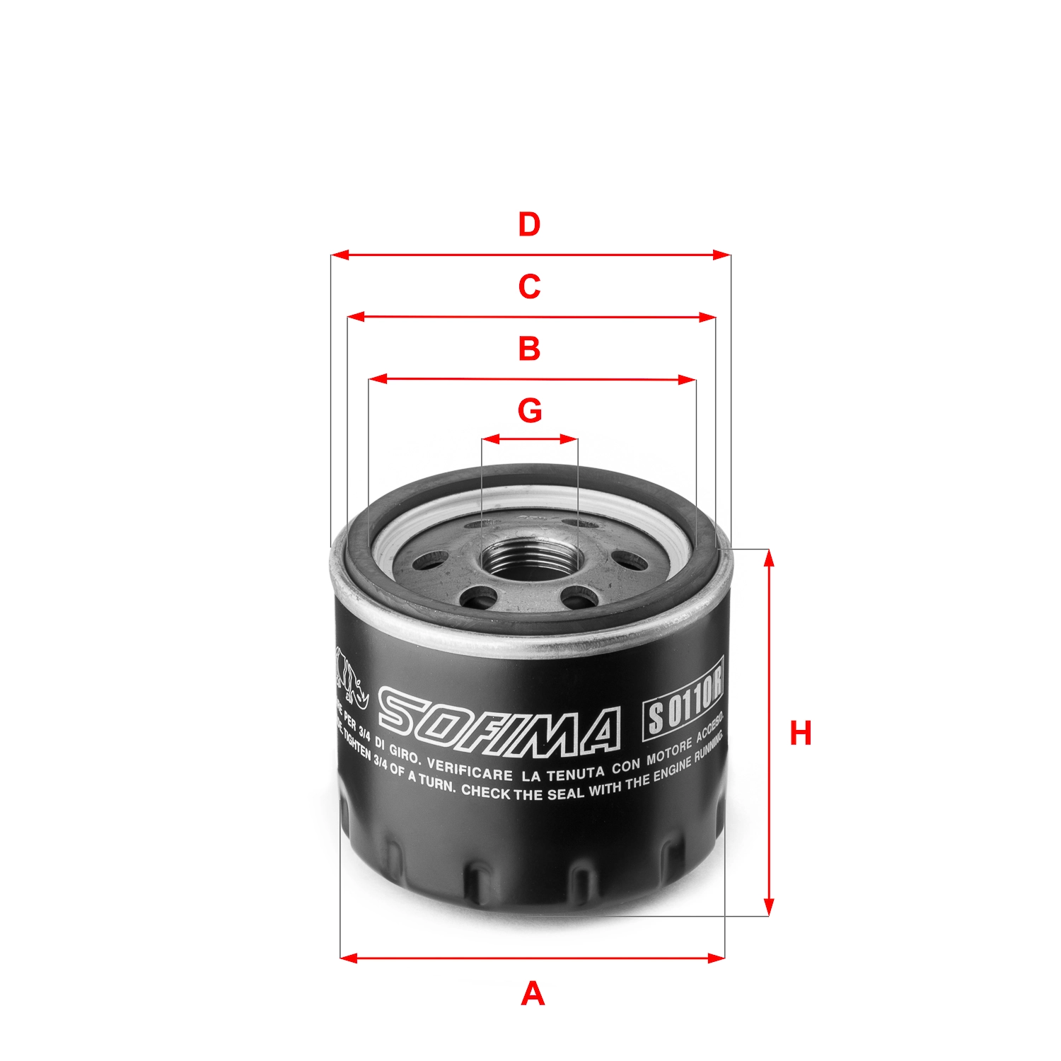 Oil Filter S 0110 R