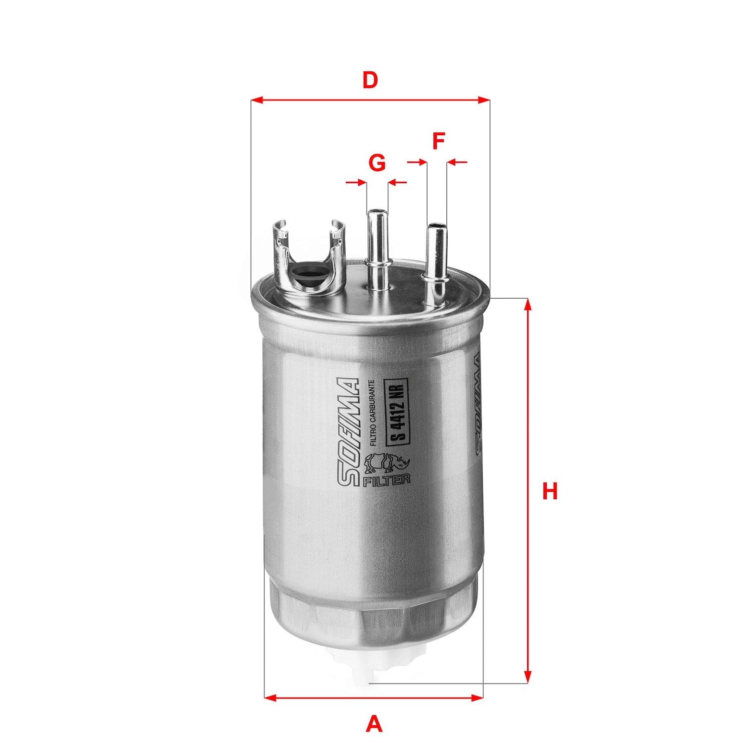 Fuel Filter S 4412 NR