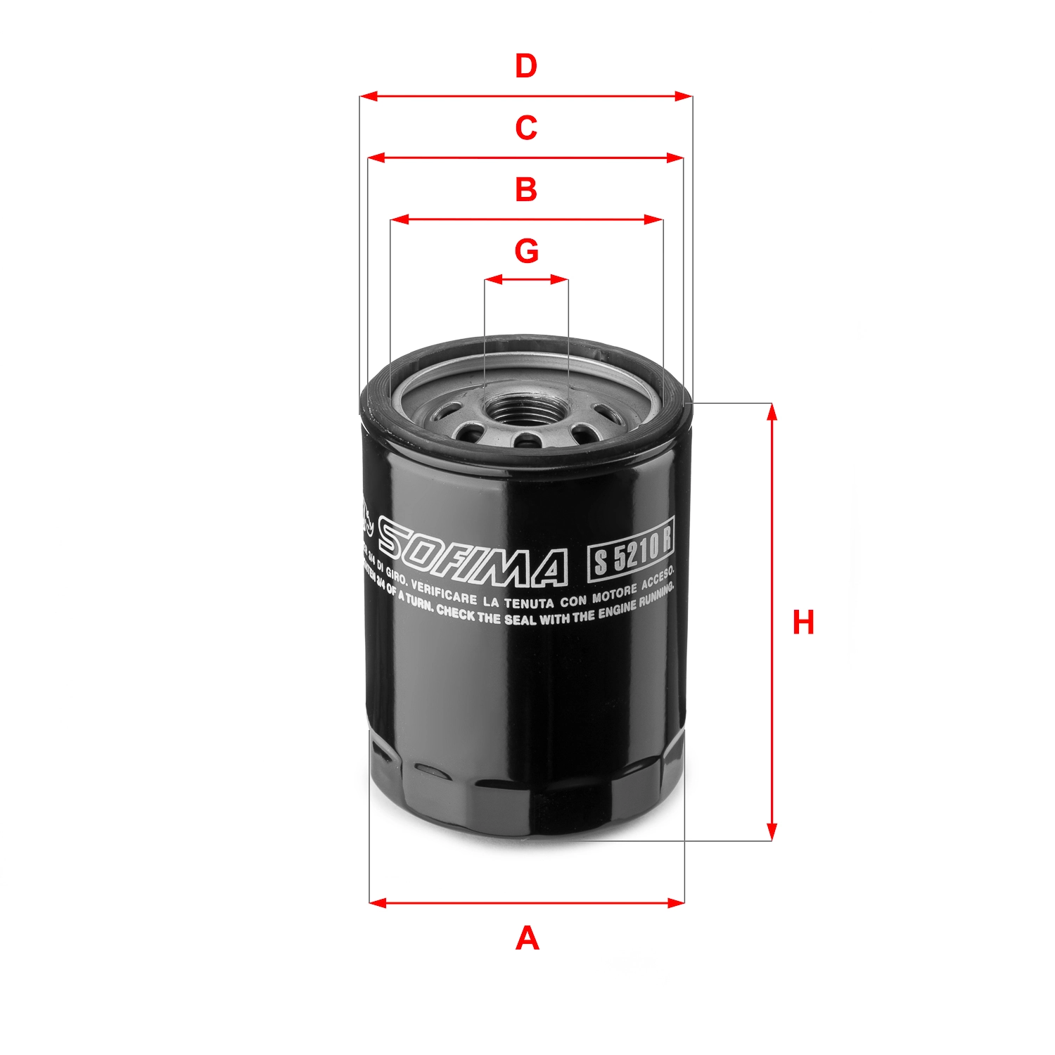 Oil Filter S 5210 R