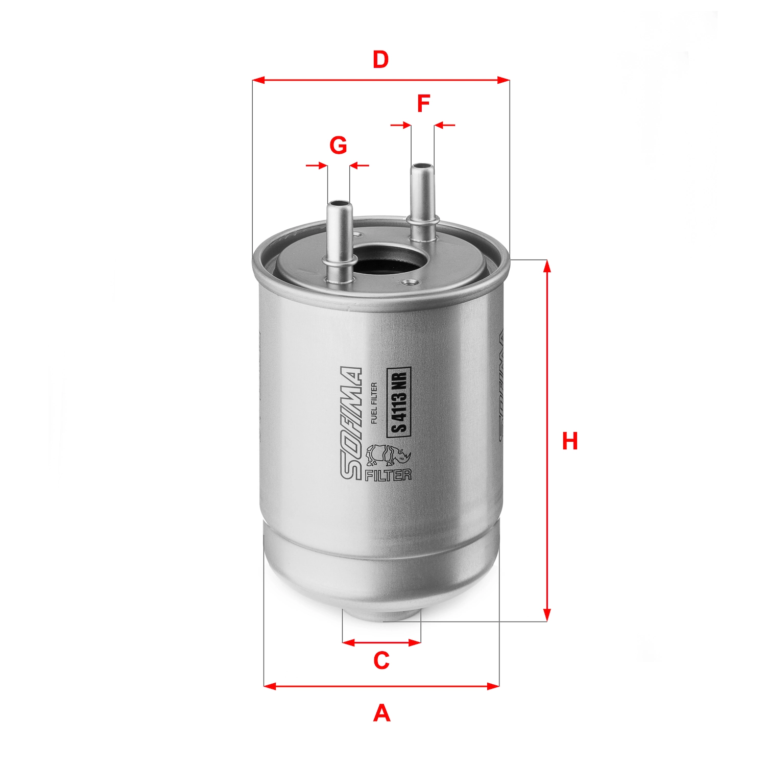 Fuel Filter S 4113 NR