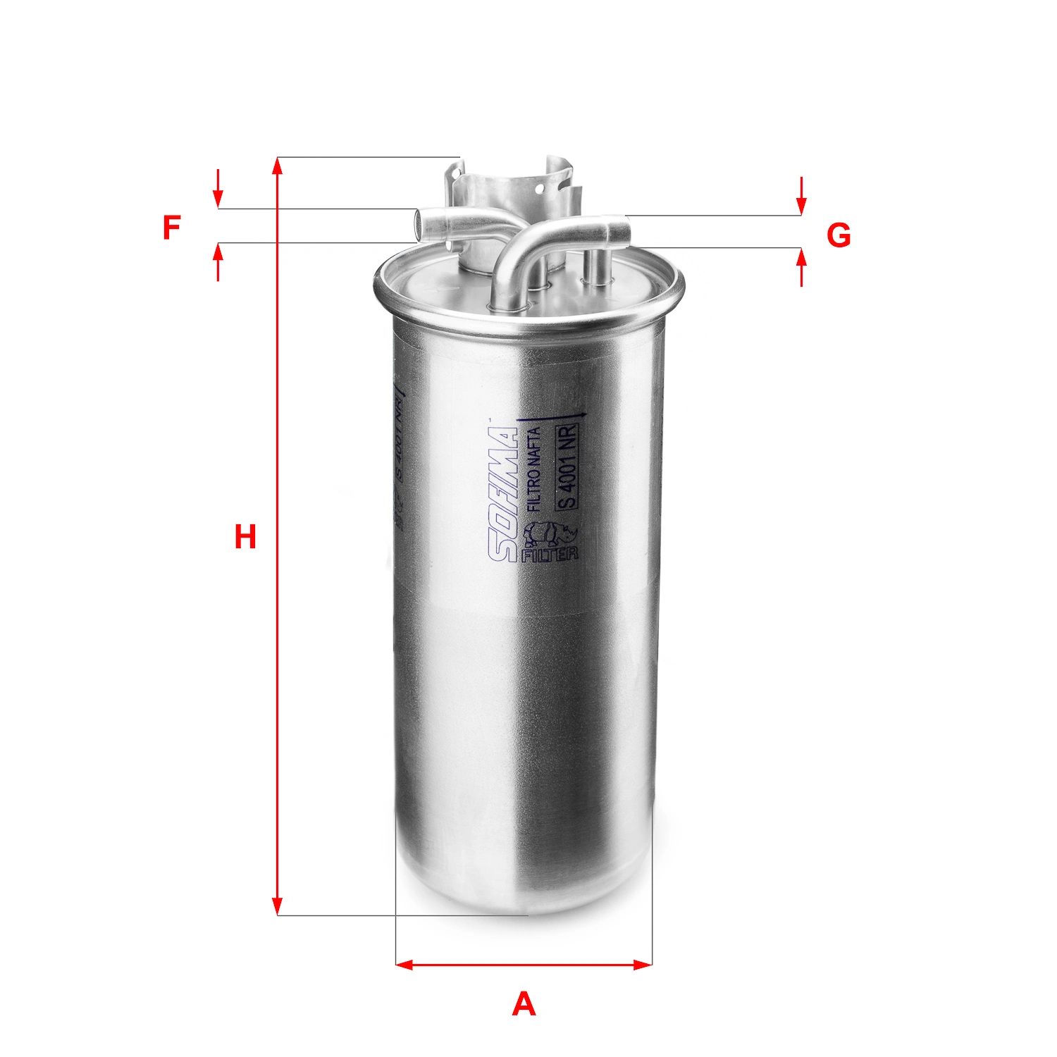 Fuel Filter S 4001 NR