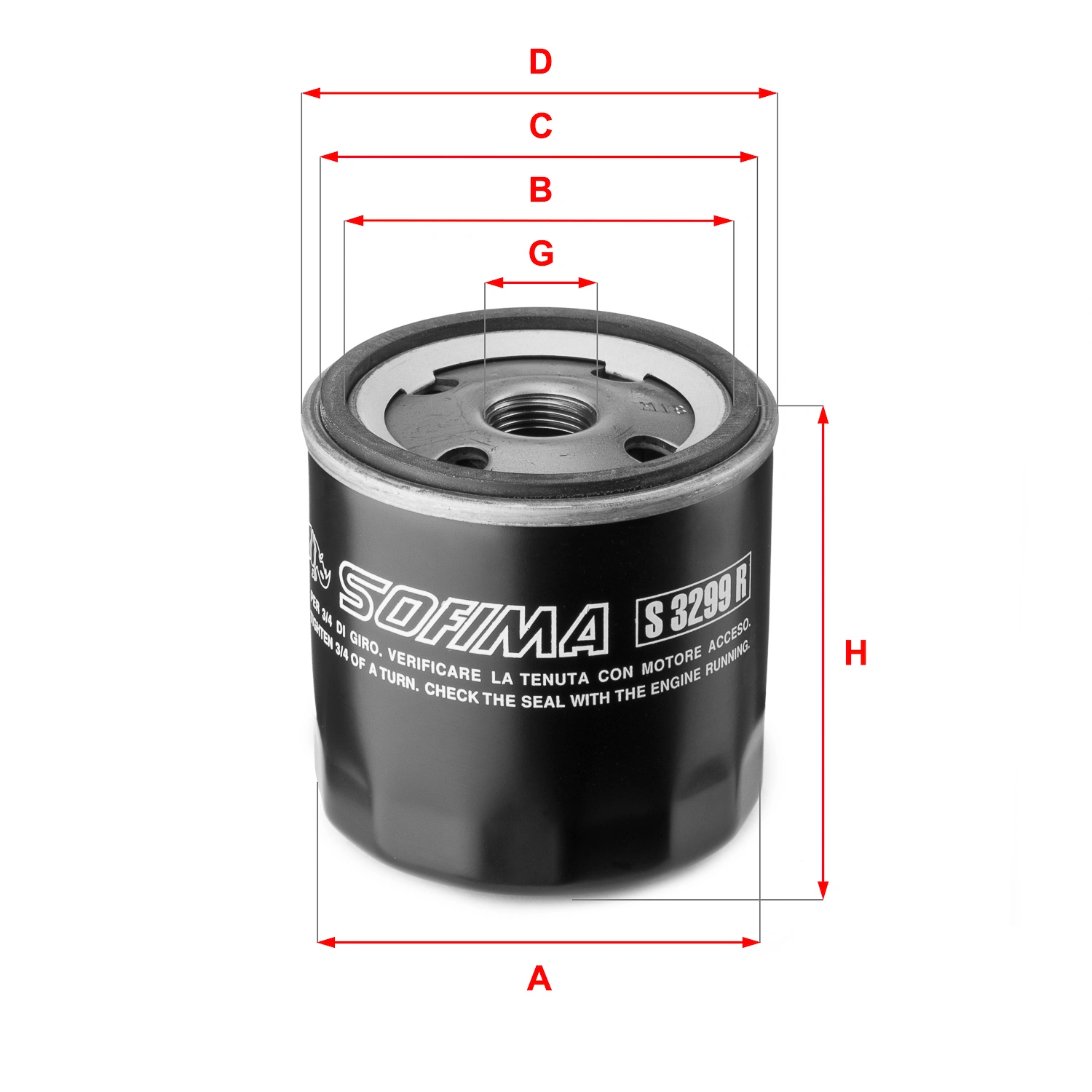 Oil Filter S 3299 R