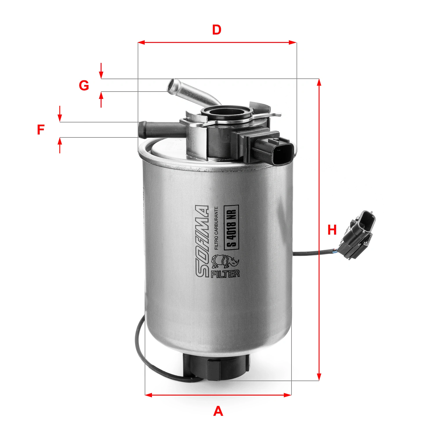 Fuel Filter S 4018 NR