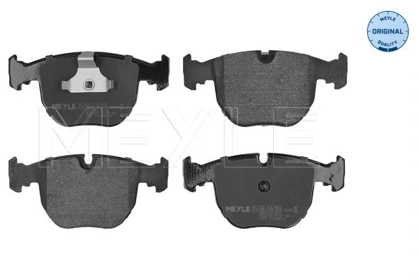 Brake Pad Set, disc brake MEYLE-ORIGINAL: True to OE. 025 214 8619