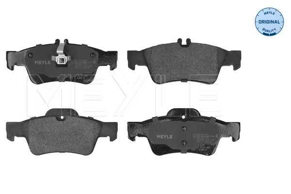 Brake Pad Set, disc brake MEYLE-ORIGINAL: True to OE. 025 233 3416